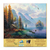 SUNSOUT INC - Eagle Lake Landing - 1000 pc Jigsaw Puzzle by Artist: Abraham Hunter - Finished Size 23" x 28" - MPN# 69402 SUNSOUT INC - Eagle Lake Landing - 1000 pc Jigsaw Puzzle by Artist: Abraham Hunter - Finished Size 23" x 28" - MPN# 69402