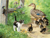 SUNSOUT INC - Duck Inspector - 500 pc Jigsaw Puzzle by Artist: Persis Clayton Weirs - Finished Size 18" x 24" - MPN# 51917