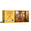 SUNSOUT INC - Forest Light - 300 pc Jigsaw Puzzle by Artist: Abraham Hunter - Finished Size 18" x 24" - MPN# 69404