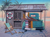 SUNSOUT INC - Love Shack 500 pc Jigsaw Puzzle by Artist: Richard Courtney - Finished Size 18" x 24" - MPN# 61770