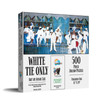 SUNSOUT INC - White Tie Only - 500 pc Jigsaw Puzzle by Artist: Annie Lee - Finished Size 15" x 29" - MPN# 46834