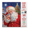 SUNSOUT INC - Candy Cane Santa - Christmas - 500 pc Jigsaw Puzzle by Artist: Marcello Corti - Finished Size 18" x 24' - MPN# 60622