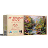 SUNSOUT INC - Afternoon Peace - 300 pc Jigsaw Puzzle by Artist: John Stewart - Finished Size 18" x 24" - MPN# 77094