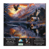 SUNSOUT INC - Winter Peace - 1000 pc Jigsaw Puzzle by Artist: John Stewart - Finished Size 23" x 28" - MPN# 77108