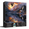 SUNSOUT INC - Winter Peace - 1000 pc Jigsaw Puzzle by Artist: John Stewart - Finished Size 23" x 28" - MPN# 77108