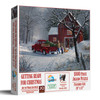 SUNSOUT INC - Getting Ready for Christmas - 1000 pc Jigsaw Puzzle by Artist: Mark Keathley - Finished Size 20" x 27" - MPN# 53248