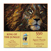 SUNSOUT INC - King of the Jungle - 550 pc Jigsaw Puzzle by Artist: Peggy Collins - Finished Size 15" x 24" - MPN# 71339
