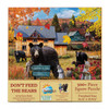 SUNSOUT INC - Don't Feed the Bears - 500 pc Large Piece Jigsaw Puzzle by Artist: Karen Burke - Finished Size 15" x 24" - MPN# 72063
