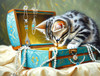 SUNSOUT INC - The Jewelry Box - 500 pc Jigsaw Puzzle by Artist: Iris Sage - Finished Size 20" x 27" - MPN# 28101