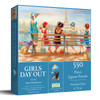 SUNSOUT INC - Girls Day Out - 550 pc Jigsaw Puzzle by Artist: Steve Henderson - Finished Size 19" x 19" - MPN# 11240