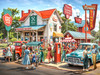 SUNSOUT INC - Vintage Station - 1000 pc Jigsaw Puzzle by Artist: Rafael Trujillo - Finished Size 20" x 27" - MPN# 42246
