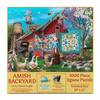 SUNSOUT INC - Amish Backyard - 1000 pc Jigsaw Puzzle by Artist: Rafael Trujillo - Finished Size 18" x 24" - MPN# 42377