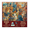 SUNSOUT INC - Designer Cats - 1000 pc Jigsaw Puzzle by Artist: JQ Licensing - Finished Size 20" x 27" - MPN# 71901