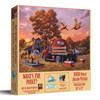SUNSOUT INC - What's the Point? - 1000 pc Jigsaw Puzzle by Artist: JQ Licensing - Finished Size 19.25" x 26.625" - MPN# 71911