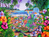 SUNSOUT INC - Tropical Breeze - 500 pc Jigsaw Puzzle by Artist: Diane Phalen - MPN # 14636 SUNSOUT INC - Tropical Breeze - 500 pc Jigsaw Puzzle by Artist: Diane Phalen - MPN # 14636