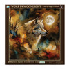 SUNSOUT INC - Wolf in Moonlight 500 piece Jigsaw Puzzle for Adults by Artist: Peggy Collins - Finished Size 19" x 19" - MPN# 71376