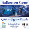 SUNSOUT INC - Halloween Scene - 500 pc Jigsaw Puzzle by Artist: K. Sean Sullivan - Finished Size 12" x 36" Halloween - MPN# 59199
