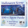 SUNSOUT INC - Halloween Scene - 500 pc Jigsaw Puzzle by Artist: K. Sean Sullivan - Finished Size 12" x 36" Halloween - MPN# 59199