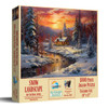 SunsOut Snow Landscape 1000 Piece Jigsaw Puzzle for Adults - Finished Size: 20" x 27" by Artist: Ryan James