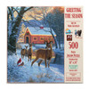 SunsOut Greeting the Season 500 Piece Jigsaw Puzzle for Adults - Finished Size: 18" x 24" by Artist: Mark Keathley
