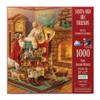 SunsOut Santa and His Friends 1000 Piece Jigsaw Puzzle for Adults - Finished Size: 20" x 27" by Artist: Corbert Gauthier
