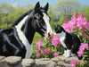 Sunsout Twins 500 Piece Jigsaw Puzzle for Adults - Finished Size: 18" x 24" by Artist: Iris Sage
