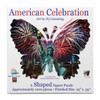 Sunsout American Celebration 1000 Piece Shaped Jigsaw Puzzle for Adults - Finished Size: 25" x 35" by Artist: JQ Licensing