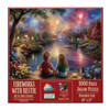 Sunsout Fireworks with Bestie 1000 Piece Jigsaw Puzzle for Adults - Finished Size: 20" x 27" by Artist: John Stewart