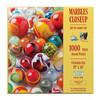 Sunsout Marbles Closeup 1000 Piece Jigsaw Puzzle for Adults - Finished Size: 19" x 30" by Artist: Garry Gay