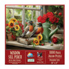 Sunsout Window Sill Perch 1000 Piece Jigsaw Puzzle for Adults - Finished Size: 20" x 27" by Artist: John Stewart