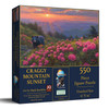 Sunsout Craggy Mountain Sunset 550 Piece Jigsaw Puzzle for Adults - Finished Size: 15" x 24" by Artist: Mark Keathley
