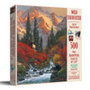 Sunsout Wild Encounter 500 Piece Jigsaw Puzzle for Adults - Finished Size: 18" x 24" by Artist: Mark Keathley