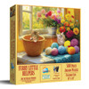 Sunsout Furry Little Helpers 500 Piece Jigsaw Puzzle for Adults - Finished Size: 18" x 24" by Artist: Kelley Parker
