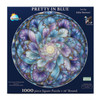 Sunsout Pretty in Blue 1000 Piece Jigsaw Puzzle for Adults - Finished Size: 26" round by Artist: John Stewart