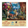 Sunsout Cat Still Life 1000 Piece Jigsaw Puzzle for Adults - Finished Size: 20" x 27" by Artist: Image World