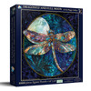 Sunsout Dragonfly and Full Moon 1000 Piece Jigsaw Puzzle for Adults - Finished Size: 26" x 26" by Artist: Peggy Collins