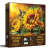 Sunsout Sunflower Visitor 500 Piece Jigsaw Puzzle for Adults - Finished Size: 18" x 24" by Artist: John Stewart