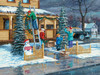SUNSOUT INC - Deck the Halls - 1000 pc Jigsaw Puzzle by Artist: Ken Zylla - Finished Size 20" x 27" - MPN# 37726
