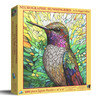 Sunsout Neurographic Hummingbird 500 Piece Jigsaw Puzzle for Adults - Finished Size: 19" x 19" by Artist: Peggy Collins