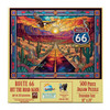 Sunsout Route 66 - Hit the Road again 500 Piece Jigsaw Puzzle for Adults - Finished Size: 18" x 24" by Artist: JQ Licensing