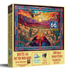 Sunsout Route 66 - Hit the Road again 500 Piece Jigsaw Puzzle for Adults - Finished Size: 18" x 24" by Artist: JQ Licensing