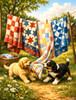 Sunsout Laundry Helpers 500 Piece Jigsaw Puzzle for Adults - Finished Size: 18" x 24" by Artist: John Stewart