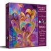 Sunsout Valentine Hearts Reflection 1000 Piece Jigsaw Puzzle for Adults - Finished Size: 20" x 27" by Artist: Kimberley McGuiness
