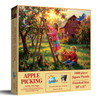 Sunsout Apple Picking 1000 Piece Jigsaw Puzzle for Adults - Finished Size: 20" x 27" by Artist: Iris Sage