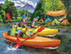 SUNSOUT INC - Welcome to Camp Paws - 300 pc Jigsaw Puzzle by Artist: Tom Wood - Finished Size 18" x 24" - MPN# 28970