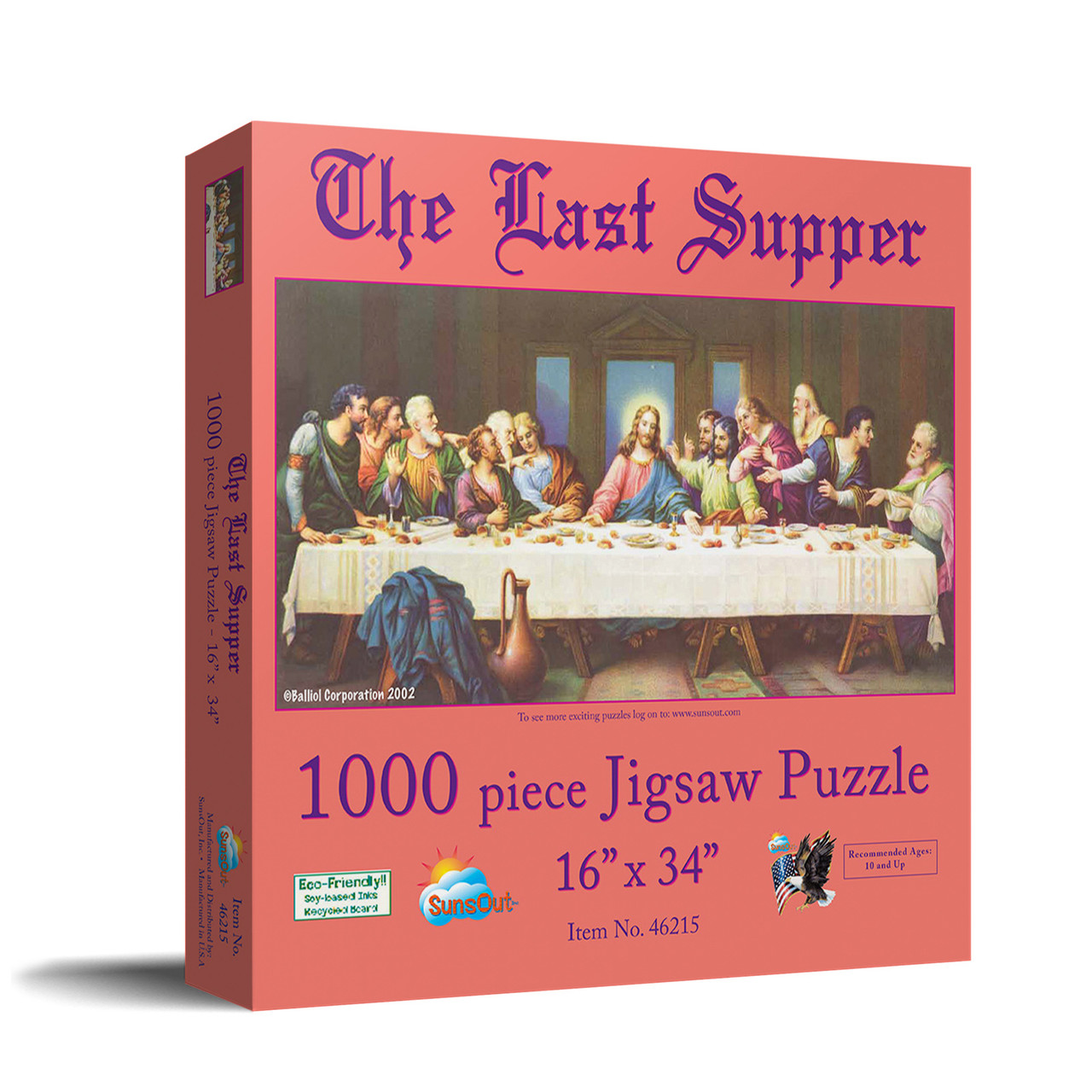 The Last Supper 1000-piece Jigsaw Puzzle