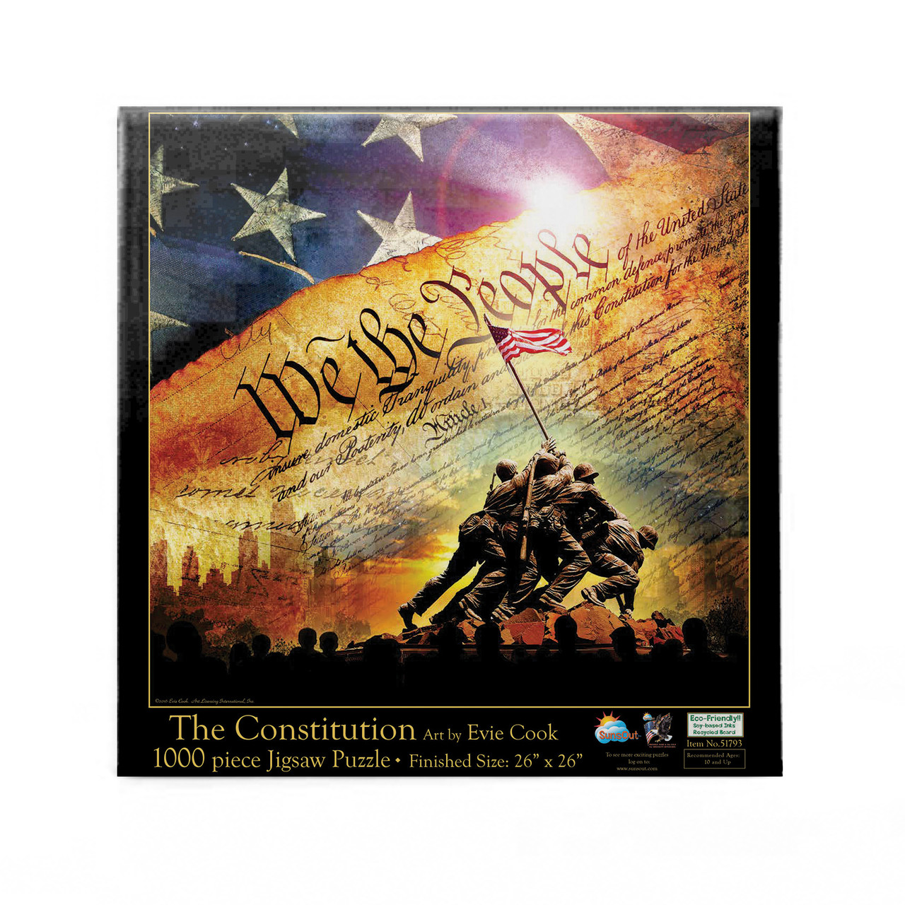 The Constitution 1000 Piece Jigsaw Puzzle by SunsOut Jigsaw Express