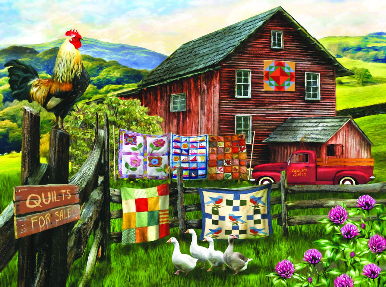 SUNSOUT INC - A Little Bit of Heaven - 1000 pc Jigsaw Puzzle
