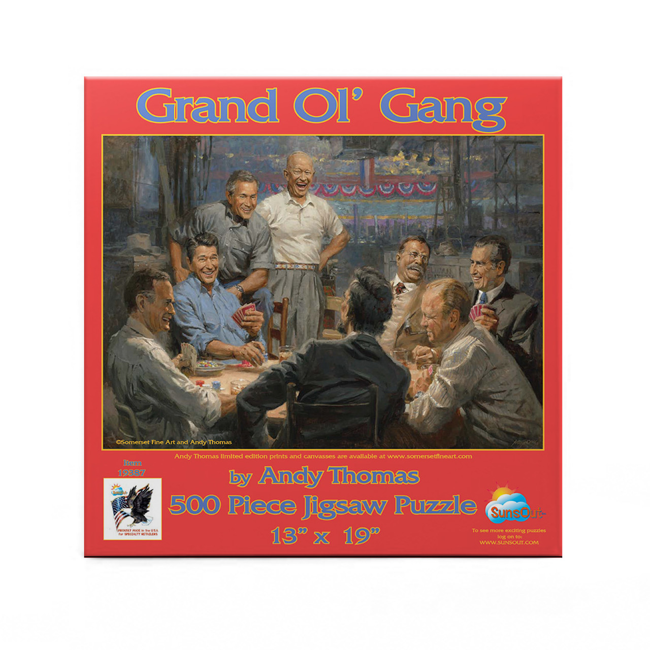 SUNSOUT INC - Grand Ol' Gang - 500 pc Jigsaw Puzzle by