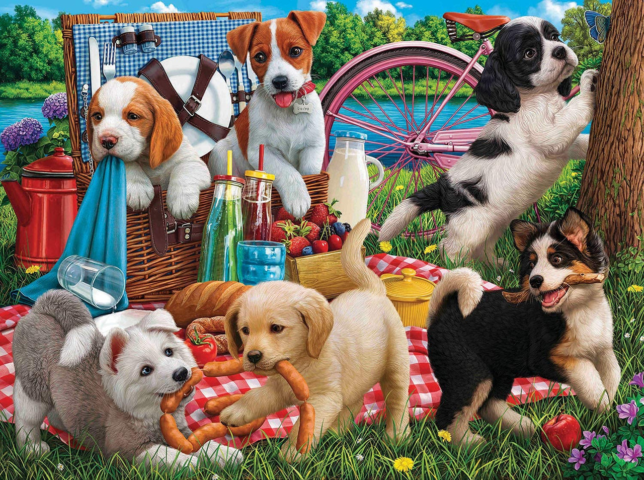 Jigsaw 0 Puzzle pc Piece INC SUNSOUT 1 a by Artist Picnic on 